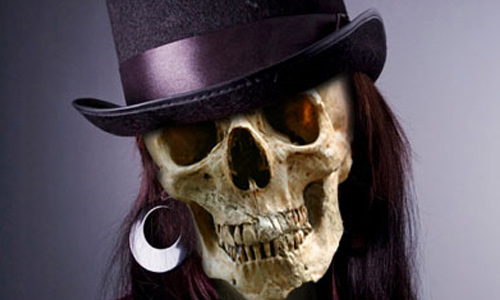 9-skull-face Halloween Photoshop Tutorials - Skull Face