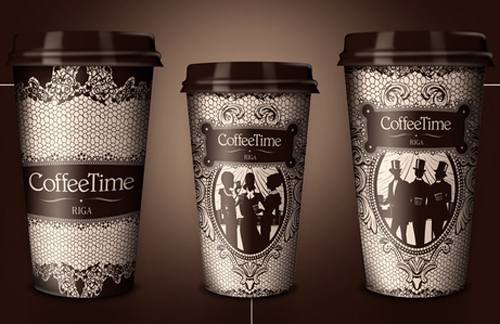 1-coffee-time Coffee Cup Design - Coffee Time