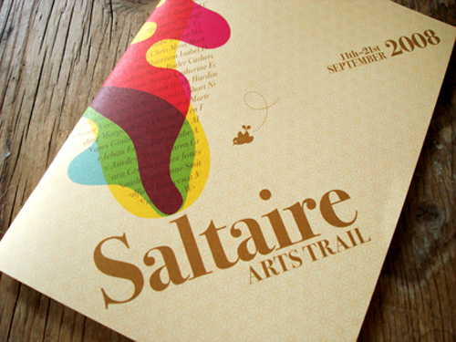 1-saltaire-arts-trail Brochure Design Examples - Saltaire