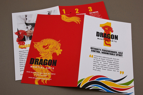 15-martial-arts-academy Brochure Design Examples - Martial Arts Academy Brochure
