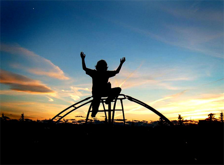 18-Reach-for-the-Sky Silhouette Photos - Reach for the Sky