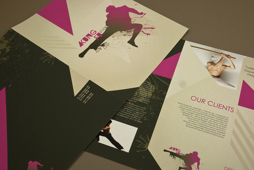 9-martial-arts Brochure Design Examples - Martial Arts