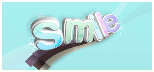 graphic design examples 9 - smile