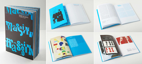 graphic design examples 4 - massin exhibition catalogue