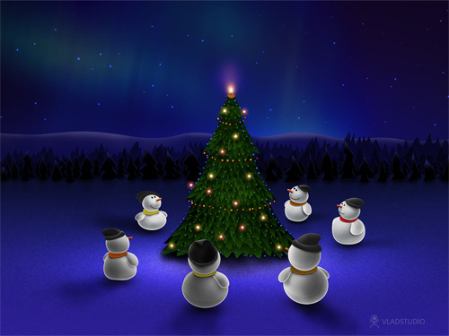 10-for-miracle Free Christmas Desktop Wallpapers - Waiting for the Miracle