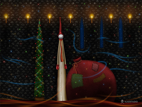 12-xmas-bag Free Christmas Desktop Wallpaper - Christmas Bag