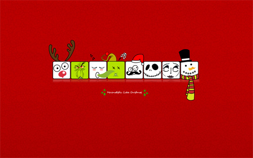 24-cubie-christmas Free Christmas Desktop Wallpaper - Cubie Christmas