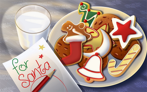 26-xmas-cookies Free Christmas Desktop Wallpaper - Christmas Cookies
