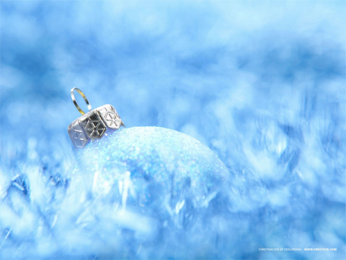 30-xmas-blue Free Christmas Desktop Wallpaper - Xmas Blue Globe