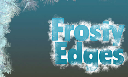 frosty-edges-brush Christmas Brushes for Photoshop - Frosty Edges Brush Sets
