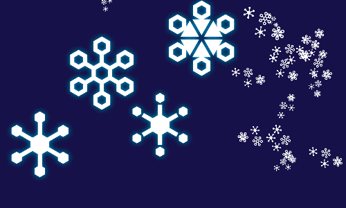 snowflake-brush Christmas Brushes for Photoshop - Snowflake Brush
