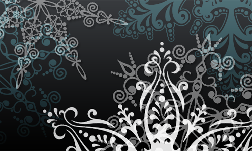 Christmas Brushes for Photoshop - Snowtime