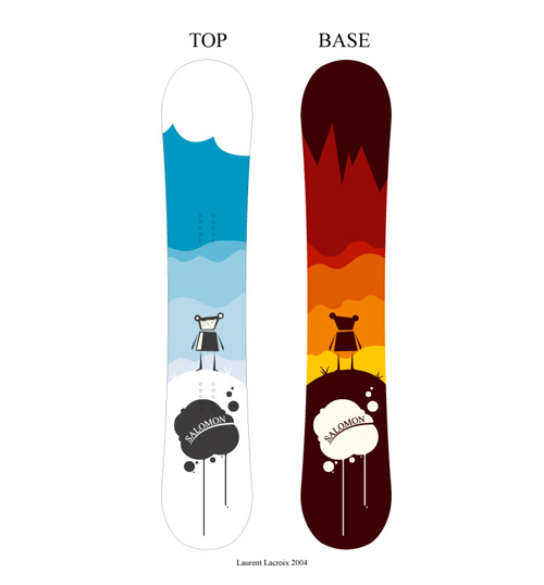 design snowboard