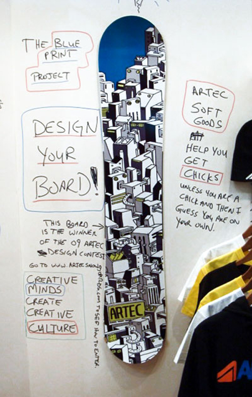 snowboard design
