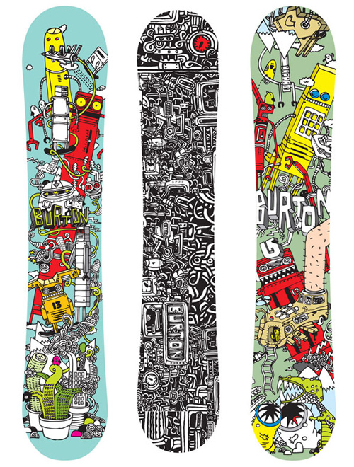 personalized snowboard