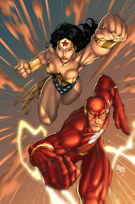 wonder woman flash
