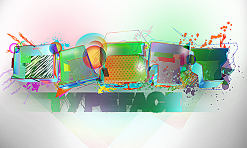 3d typography photoshop