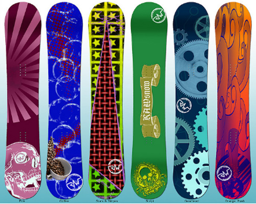 snowboard designs