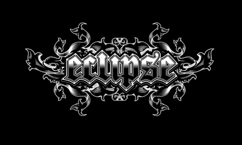 gothic linework typography