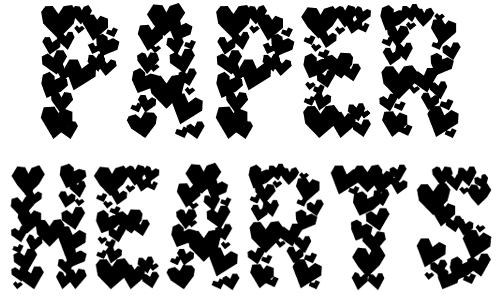paper hearts