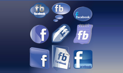 hacebook icon set
