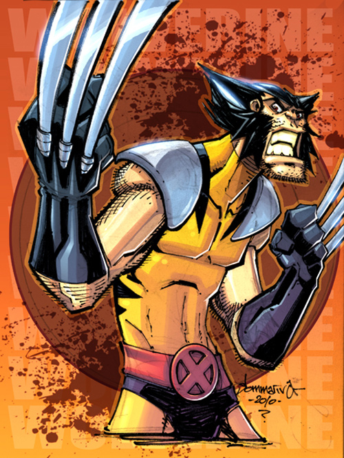 sketch 09 Wolverine