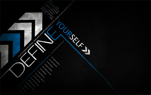 Define Yourself Typography