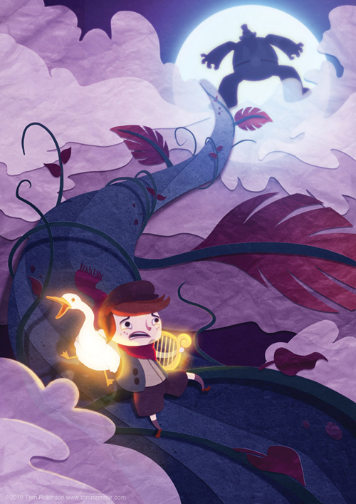 Jack and the Beanstalk digital-painting-31-jack-and-the-beanstalk