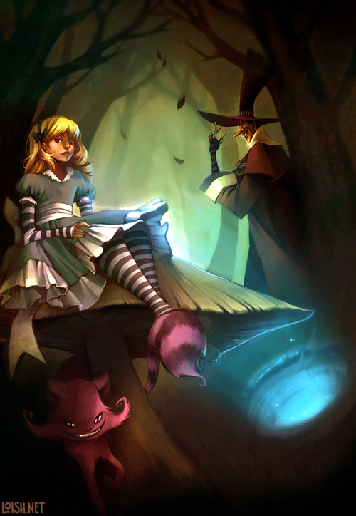 Alice and the Mad Hatter digital-painting-19-alice-and-the-mad-hatter