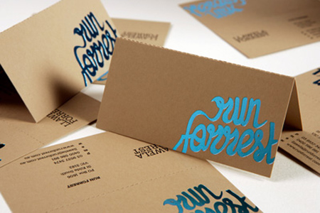 Business Card for Run Forrest business-cards-14