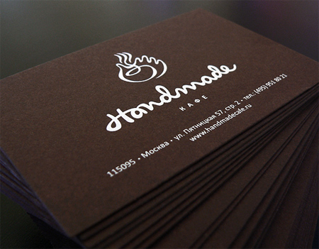 Homemade Business Cards / Daffysdream Diy Business Card - Start with packaged blanks and envelopes available at craft stores.