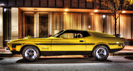 1971 Boss 351 Mustang HDR