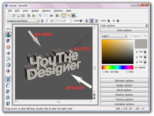 Xara3D Text Tutorial 09 xara-3d-tutorial-09
