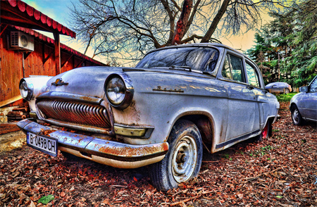 Volga car HDR