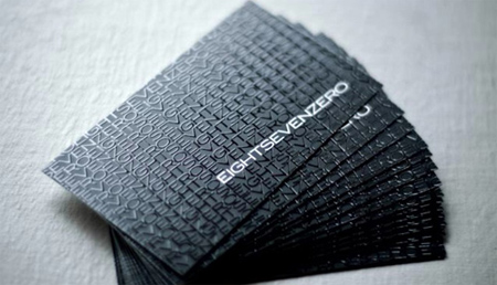 Unique Business Card 870