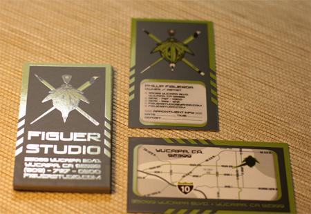 Figuer Studio Silk Business Cards