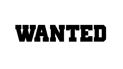 Wanted M54 font