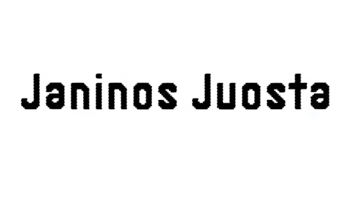 Janinos Juosta font
