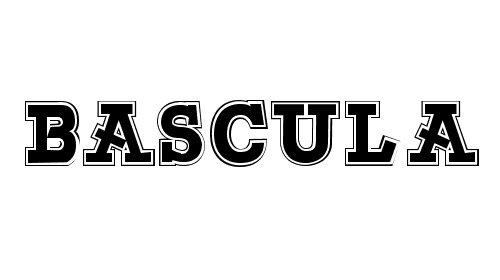bascula font
