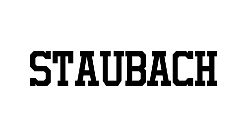 staubach font