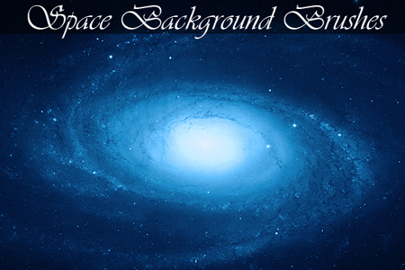 Space background brushes