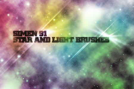 Star and Light Effect Brushes