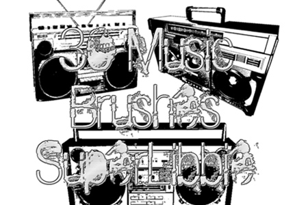 Music Brushes music-photoshop-brushes-07-Music-Brushes