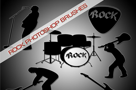 Rock Photoshop Brushes