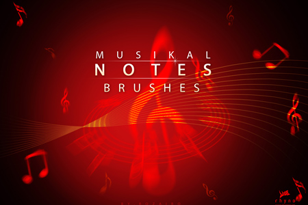 Musik-Note-Brushes