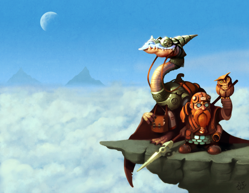 Cute Creature Illustrations 04 cute-dragon-illustrations-04