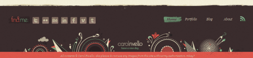 Cool Footer Design by Carol Rivello cool-footer-design-13-www.carolrivello.com
