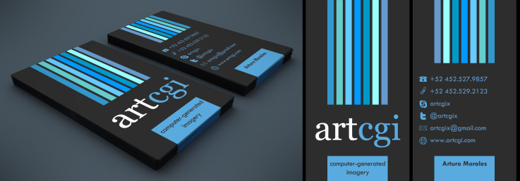 Standard Shaped Business Card 01 business-card-design-01