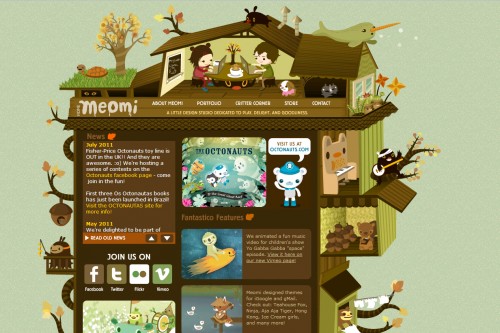 Motion and Perspective in Web Design 03 flash-web-design-03