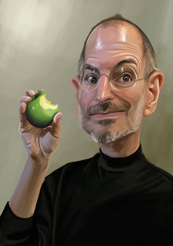 Illustration of Steve Jobs steve-jobs-03